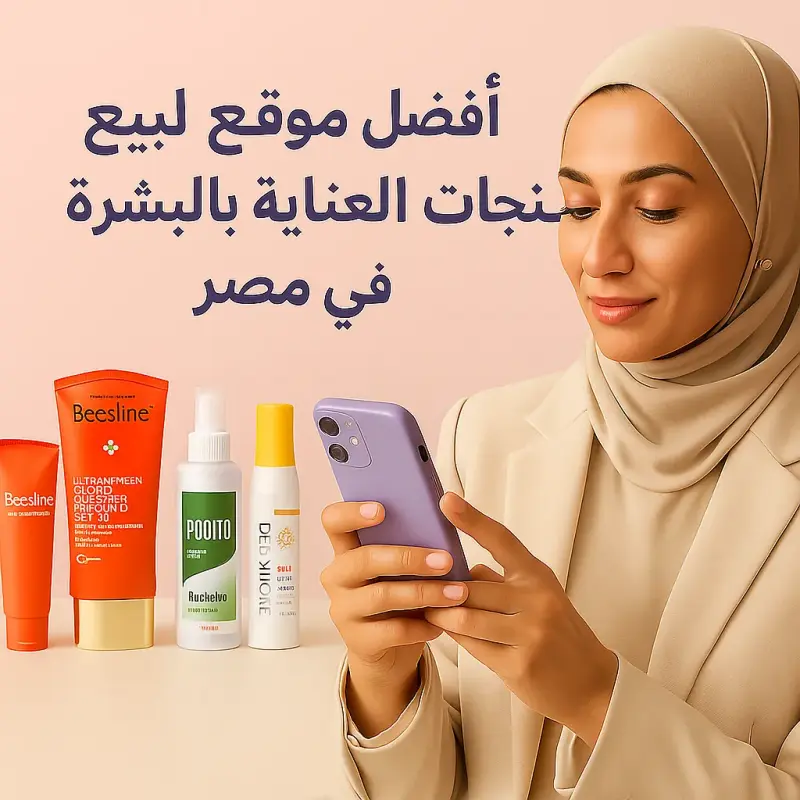 أفضل موقع لبيع منتجات العناية بالبشرة