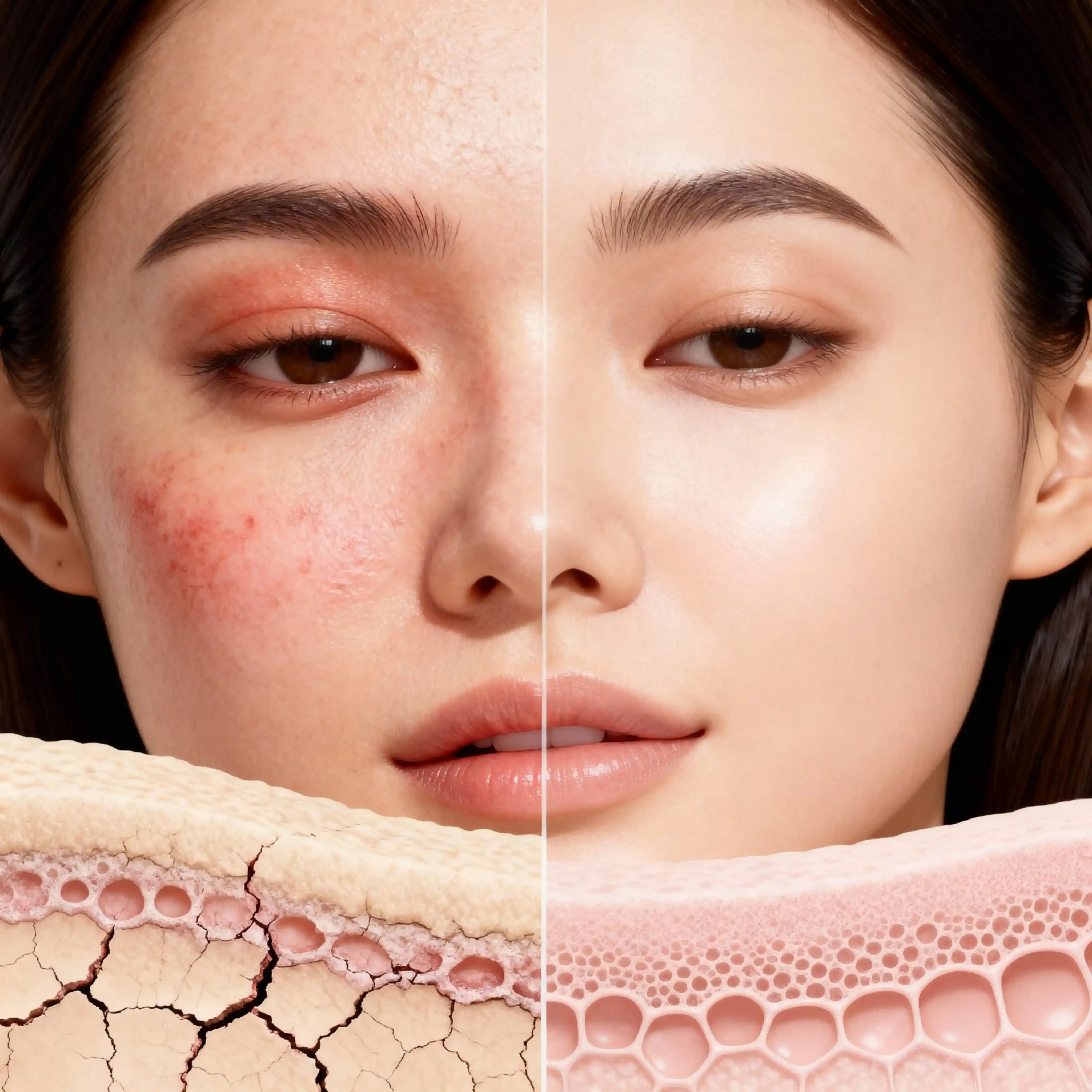 سبب حرقان الوجه عند وضع كريم مرطب على البشره