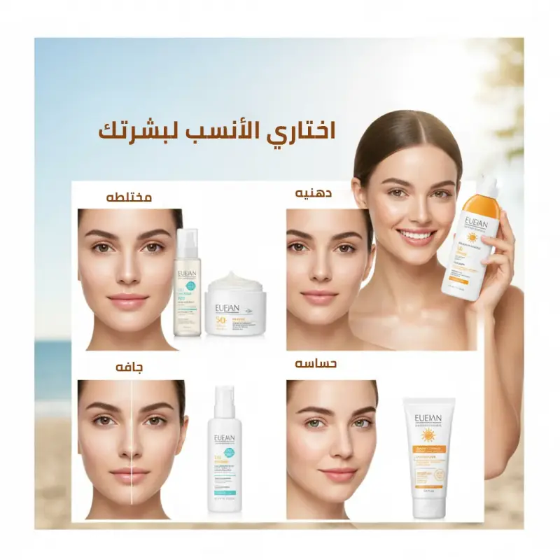صن بلوك لجميع انواع البشرة