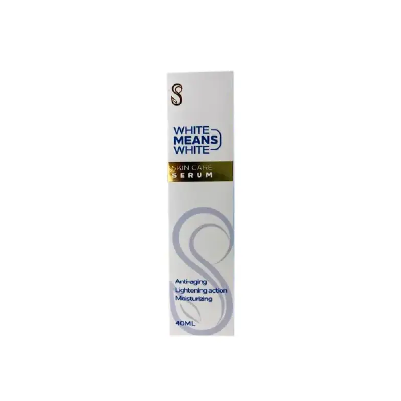 White Means White Serum